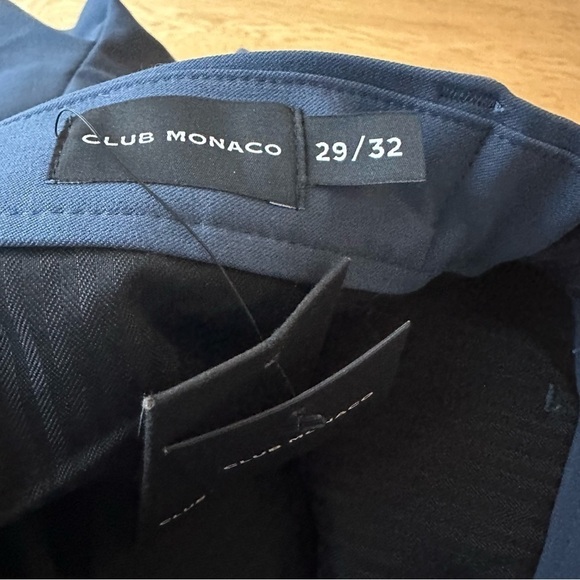 NWT  CLUB MONACO Straight Leg Dress Pants - 29 - Picture 8 of 12